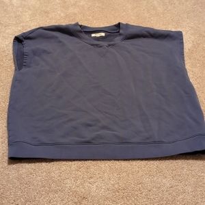 Madewell sleeveless sweatshirt